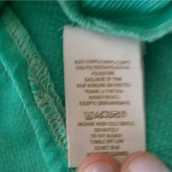 Free People Xs green sheer  sleeveless top - Picture 5 of 5